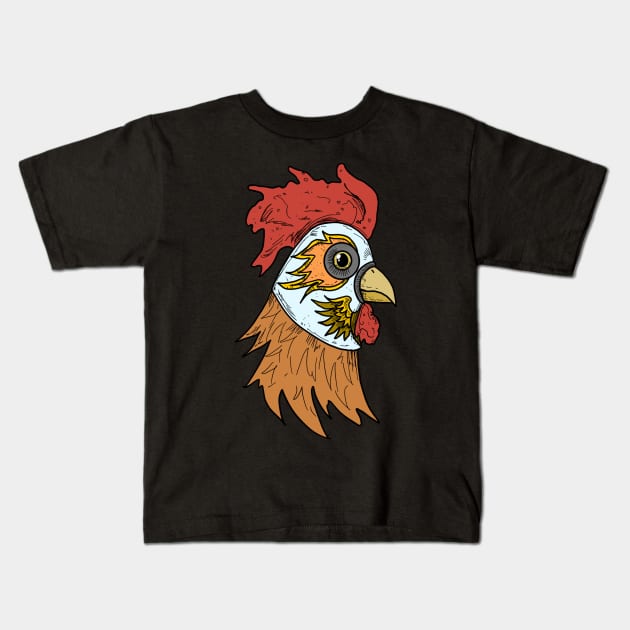 Fighter Kids T-Shirt by Fuzzyjoseph